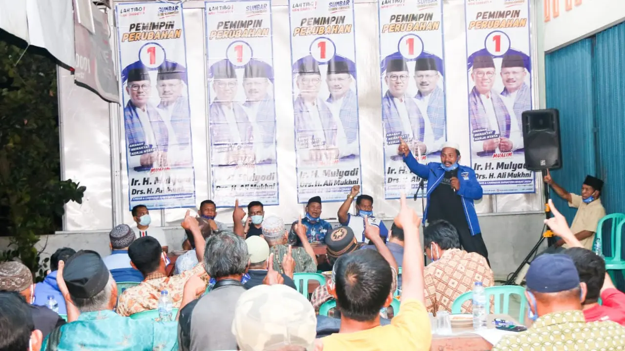 Calon Gubernur Sumatera Barat (Sumbar) nomor urut 1 Mulyadi
