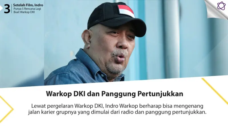 Setelah Film, Indro Punya 5 Rencana Lagi Buat Warkop DKI. (Digital Imaging: Nurman Abdul Hakim/Bintang.com)