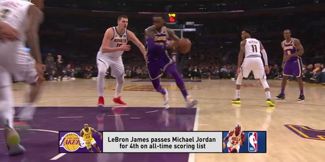 Cuplikan Pertandingan NBA : Nuggets 115 vs Lakers 99
