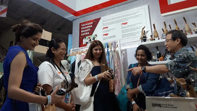 5 UMKM Binaan YDBA Meriahkan Pameran Inacraft 2023