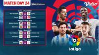 Jadwal dan Live Streaming Liga Spanyol Pekan Ini di Vidio : Real Sociedad Vs Cadiz, Getafe Vs Girona