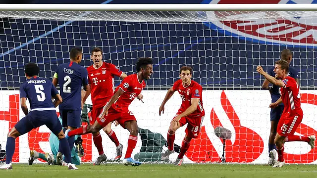 Gol Tunggal Kingsley Coman Bawa Bayern Munchen Juara Liga Champions
