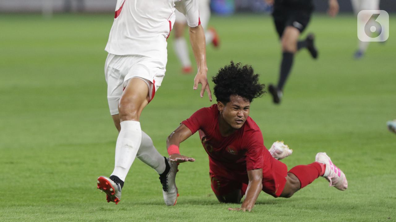 Aksi Timnas Indonesia U-19 Saat Tahan Imbang Korea Utara