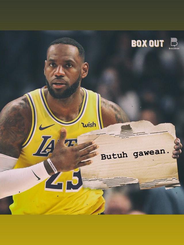 Editan Tulisan Kocak di Foto Pebasket Ini Bikin Cengar Cengir