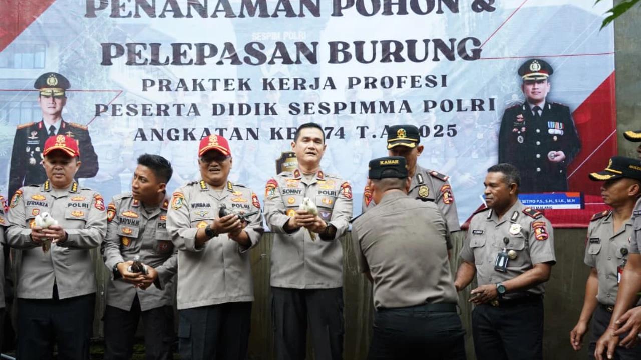 Wujudkan Polisi Berintegritas, Sespimma Polri Angkatan 74 Gelar PKP di Polda Jatim