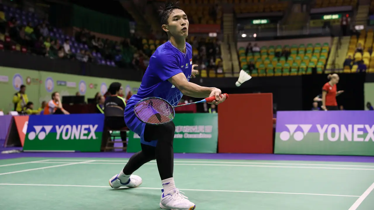 Tunggal putra Indonesia, Jonatan Christie.