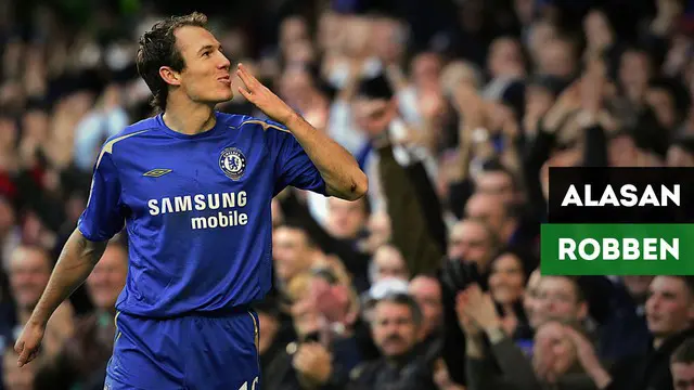 VIDEO: Alasan Robben Pilih Chelsea Dibanding Manchester United 14 Tahun Silam