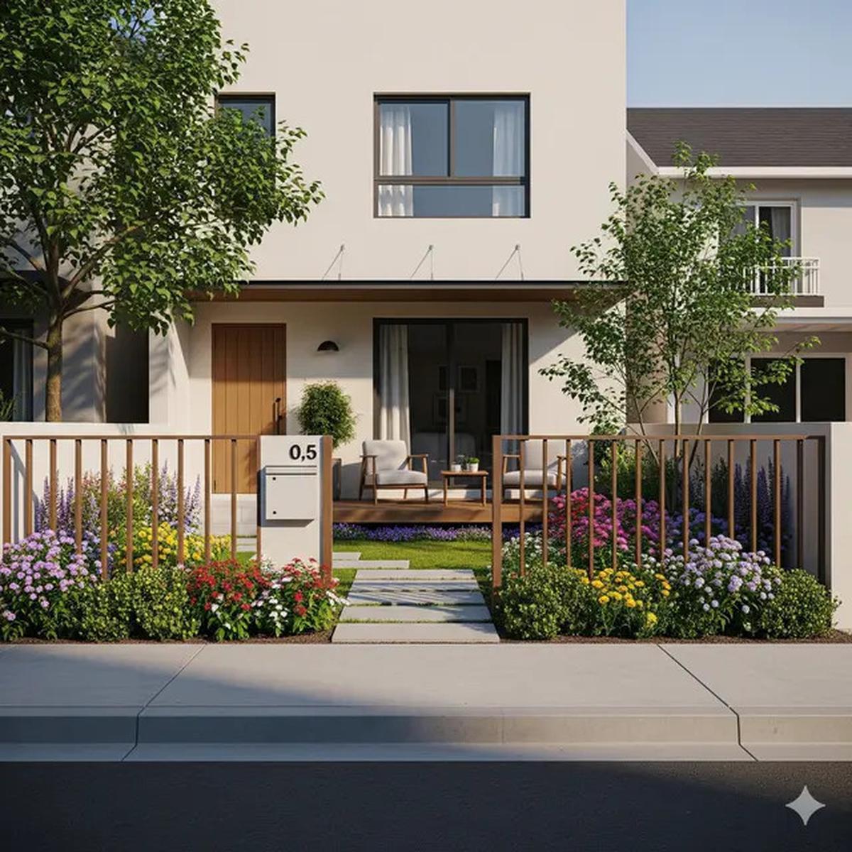 7 Model Rumah 7x10 Meter Minimalis dengan Teras dan Taman Depan Cantik, Estetik dan Instagramable
