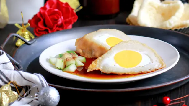 Pempek yang menggambarkan kredibilitas