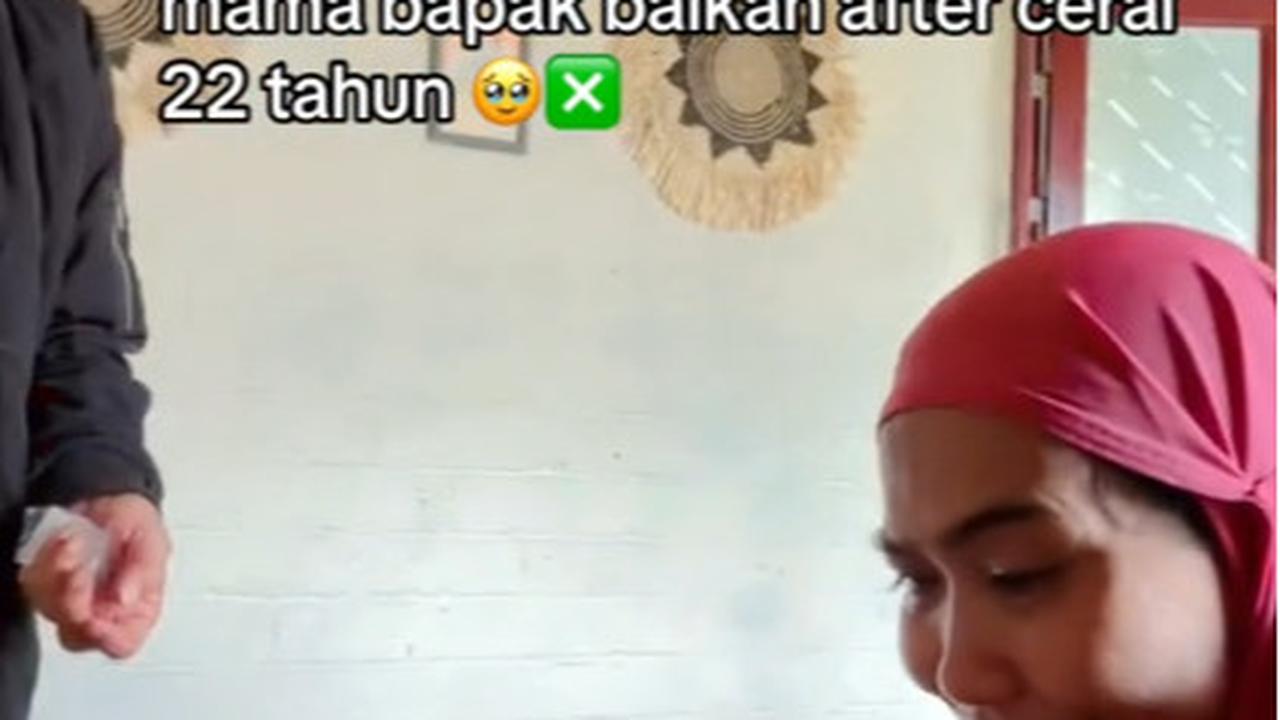 Wanita Ini Perlihatkan Momen Romantis Ayah kepada Ibunya yang Sudah Cerai 22  Tahun Lalu, Bikin Haru