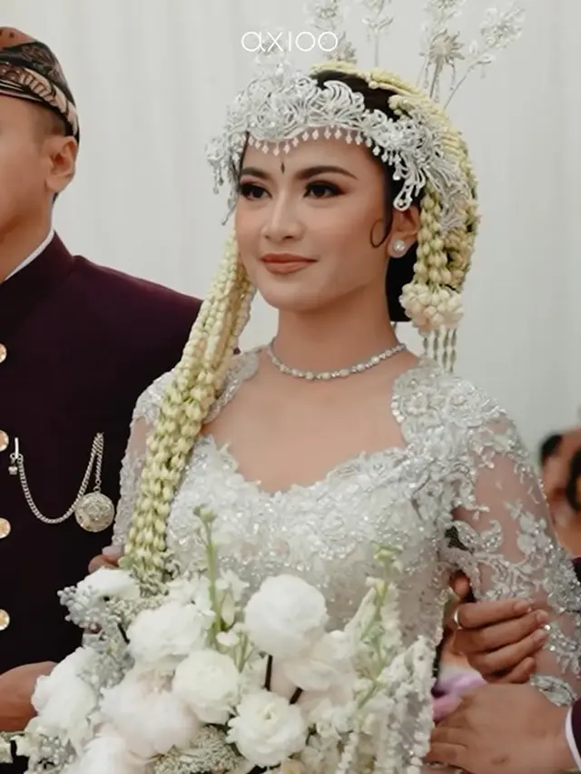 Mahalini Raharja cantiknya tuai pujian (Instagram/thebridestory)