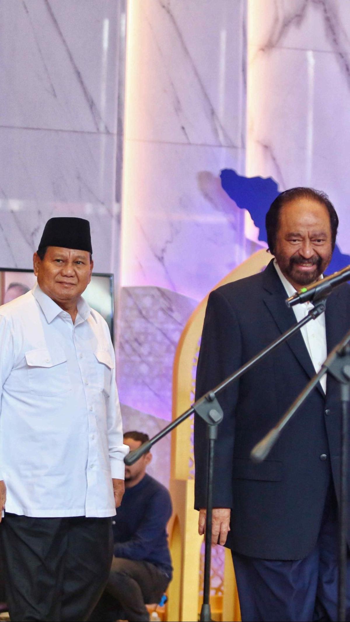 Paloh berharap, pertemuan tokoh nasional ini bisa memberikan dampak yang baik untuk pembangunan bangsa ke depannya.&nbsp;Liputan6.com/Angga Yuniar<br>