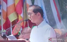 Umat Buddha Diajak Jadi Pelopor Perdamaian dan Jaga Kerukunan dalam Semangat Waisak