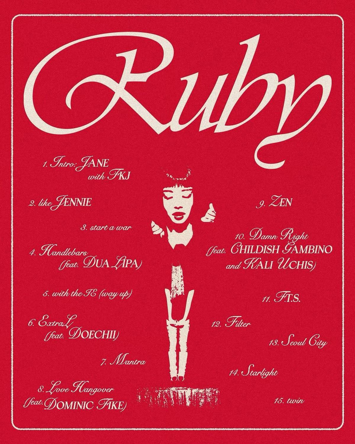 Jennie BLACKPINK Resmi Rilis Album Solo Pertamanya 'Ruby', Dapat Dukungan Penuh dari Lisa dan Rose