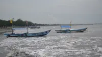 Perairan laut Selatan Cilacap, Jawa Tengah. (Foto: Liputan6.com/Muhamad Ridlo)