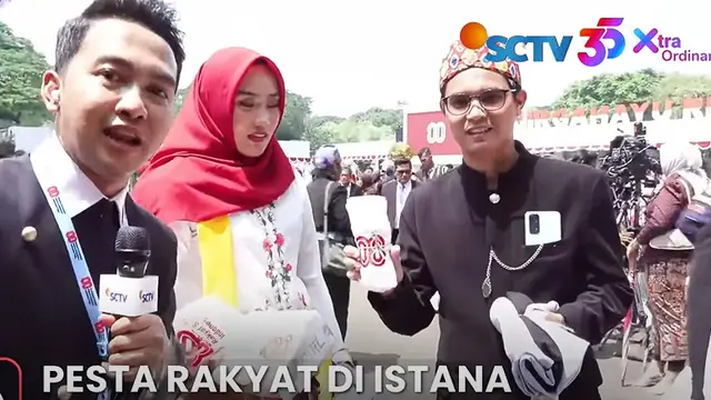 Isi Souvenir HUT RI ke-80 di Istana