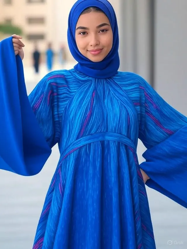 Abaya Cupang Bold Color