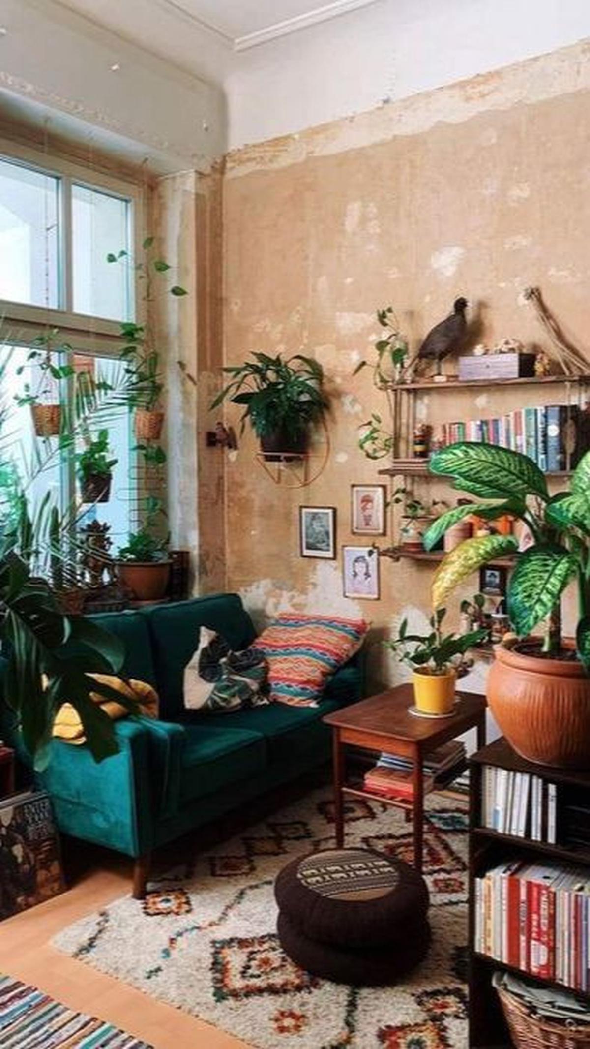 Desain Interior Rumah Jungalow Ala Bohemian
