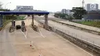 Pemandangan Gerbang Tol Margonda 2 yang sedang dalam pembangunan di kawasan Depok, Jawa Barat, Kamis (6/9). Gerbang Tol Margonda 2 masuk dalam proyek Tol Cijago Seksi II. (Liputan6.com/Immanuel Antonius)