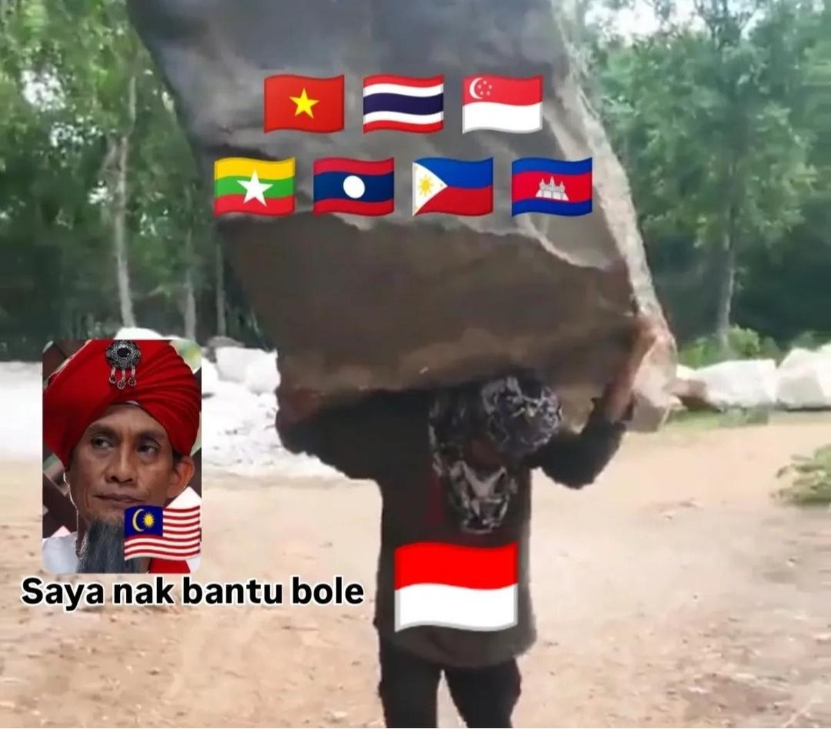 Meme terkait timnas u-17 di ajang Piala Asia U-17 2025