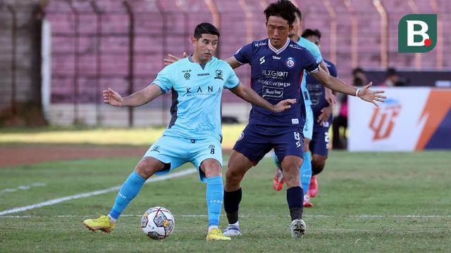 Foto: Aksi Memikat Alberto Goncalves dan Lulinha Bawa Madura United Sikat Arema FC dalam Lanjutan BRI Liga 1
