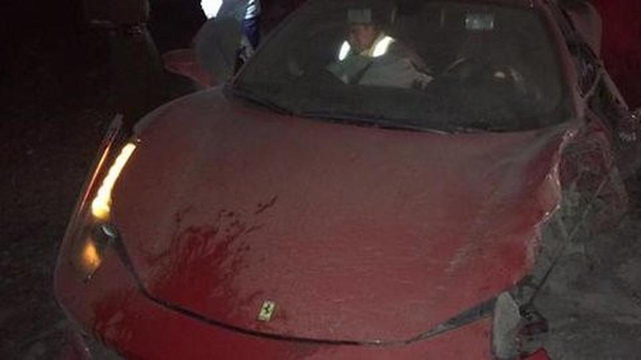 Mengemudi sambil mabuk, Ferrari 458 Italia Arturo Vidal jadi korban