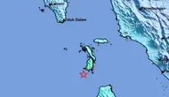 Analisis BMKG, Pemicu Gempa Magnitudo 6,1 di Nias Selatan