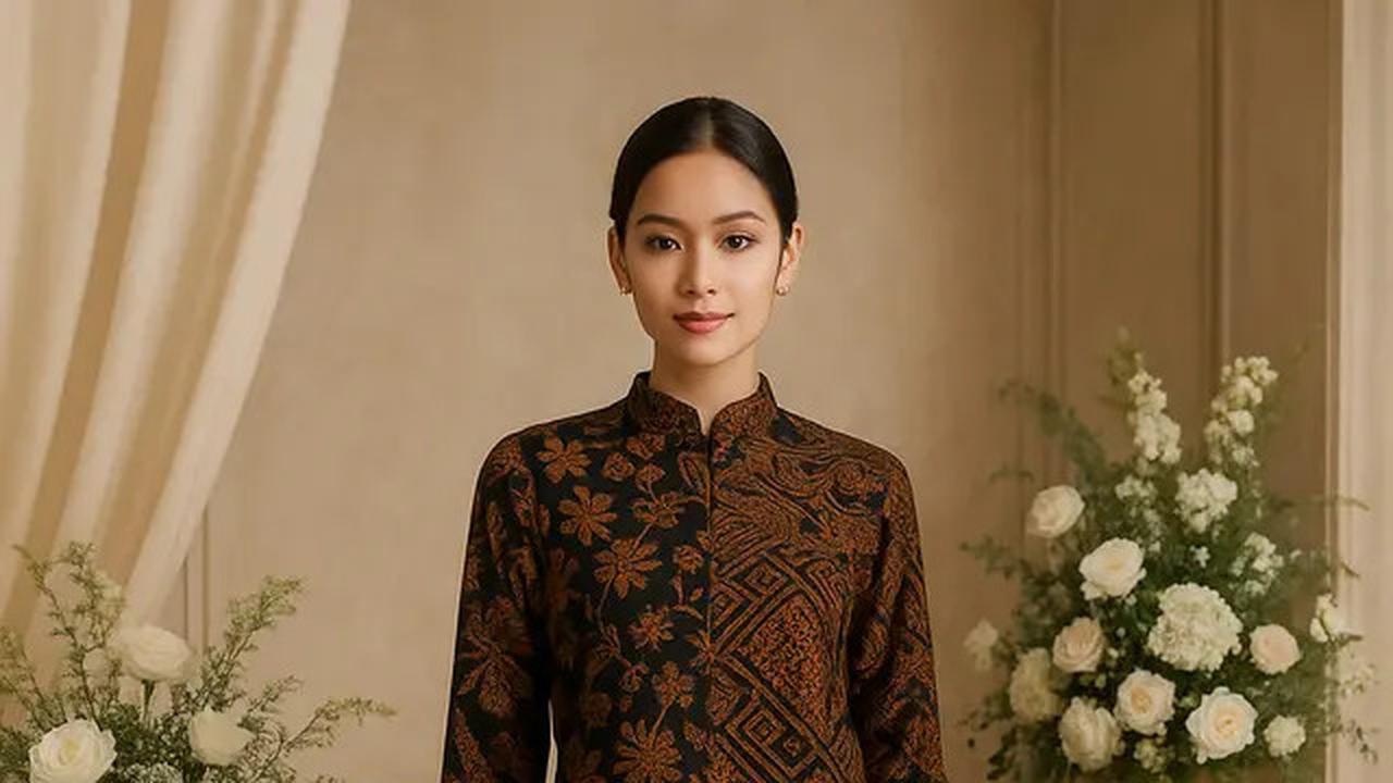 7 Model Tunik Batik untuk Pesta 2025, Gaya Kekinian untuk Wanita Modern