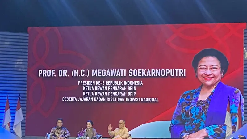 Ketua Dewan Pengarah Badan Riset dan Inovasi (BRIN) Prof. Dr. (HC) Megawati Soekarnoputri