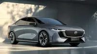 Mazda EZ-6, penerus Mazda6 di China meluncur di Beijing Auto Show 2024 sebagai mobil listrik dan plug-in hybrid. (Carscoops)