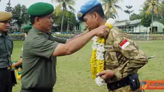Citizen6, Cianjur: Tugas operasi ke luar negeri selama 1 tahun mulai dari November 2010 sampai dengan November 2011, telah dilaksanakan dengan baik, berhasil dan selamat. (Pengirim:Pendam3)