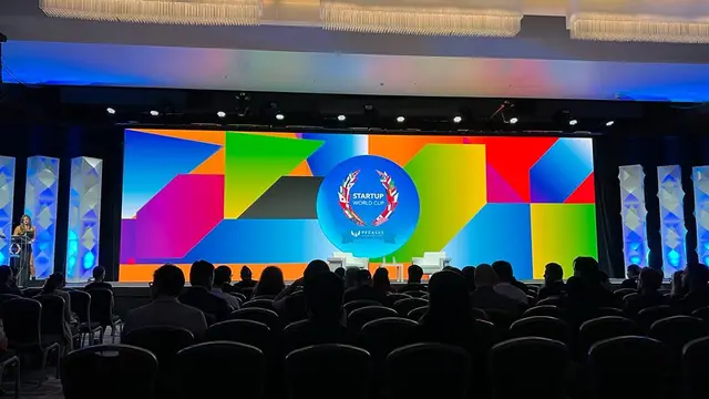 MyRobin, startup Indonesia di bidang pencarian kerja, berhasil masuk jajaran 56 finalis usaha rintisan (startup) dunia pada ajang Startup World Cup 2022 yang berlangsung tanggal 28-30 September 2022 di San Francisco.(Dok: Kemlu RI)