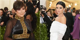 Kris Jenner ingin membantu Kendall Jener dan memperbaiki outfitnya. (JAMIE MCCARTHY / GETTY IMAGES NORTH AMERICA / AFP - Neilson Barnard / GETTY IMAGES NORTH AMERICA / AFP)