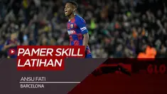 Berita Video Mengintip Latihan Bintang Muda Barcelona, Ansu Fati Saat di Rumah Saja Selama Pandemi Virus Corona