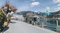 Desa wisata Zell am See di Austria menjadi salah satu desa wisata terbaik dunia 2022 versi UNWTO. (dok. STEFANIE OBERHAUSER / APA / AFP)