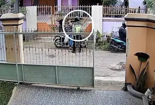 Viral Polisi Tilang di Jalan Lalu Bawa Kabur Motor Warga di Metro Lampung, Berujung Damai