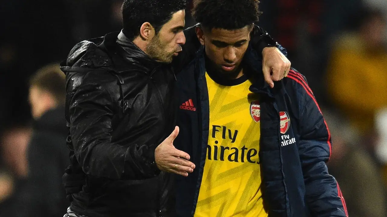 Mikel Arteta, Reiss Nelson, Arsenal
