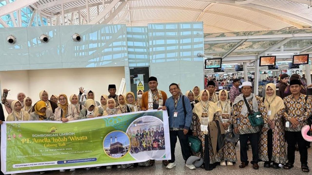 Kepulangan Jamaah Umrah Jembrana: Seluruhnya Selamat Tiba di Tanah Air