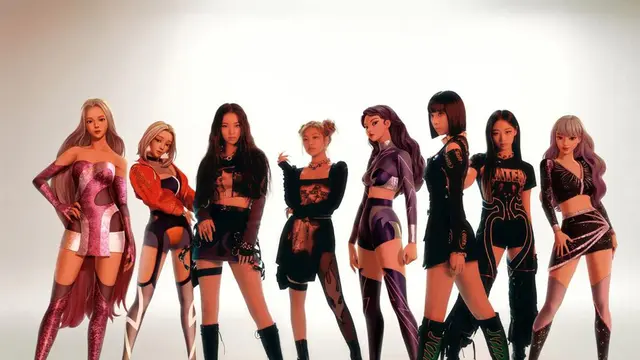 Karakter AI ‘Naevis’ di MV aespa Savage Ternyata Karya Seniman Asal Indonesia