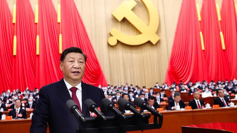 Presiden China Xi Jinping Buka Kongres Ke-20 Partai Komunis China