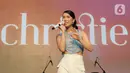 Penyanyi Christie tampil memukau dan membius pengunjung KapanLagi Buka Bareng BRI Festival 2024. (Liputan6.com/Herman Zakharia)