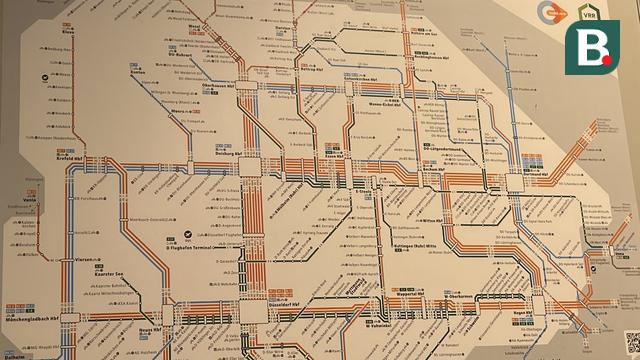 Skema Jalur Kereta di Jerman