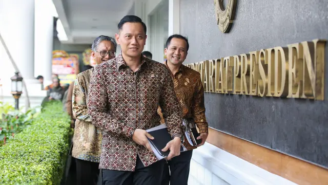 Menteri Koordinator Bidang Infrastruktur dan Pembangunan Kewilayahan Agus Harimurti Yudhoyono (AHY) usai menghadiri Liputan6 Awards, Senin (28/10/2024). (Dok Kemenko Infrastruktur)