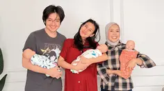 Angga Yunanda dan Shenina Cinnamon Ikut Kelas Breastfeeding dan Newborn Care, Siap Jadi Orang Tua