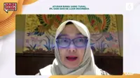 Koordinator Kelompok Pengelolaan Pelaporan PPATK, Susi Retno Candrakirana, dalam Livestreaming "Jadi Tahu" Liputan6.com dan PPATK, Rabu (23/11/2022). PPATK menyampaikan, pembawaan uang tunai ke luar negeri maupun masuk ke Indonesia lebih dari Rp 100 juta wajib lapor ke Bea Cukai. Jika tidak lapor maka akan dikenakan sanksi.