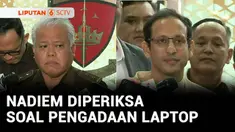 Mantan Mendikbudristek, Nadiem Makarim, kemarin menjalani pemeriksaan di Kejaksaan Agung atas kasus dugaan korupsi pengadaan laptop Chromebook senilai Rp9,9 triliun. Selama sekitar 12 jam diperiksa, Nadiem dicecar 31 pertanyaan oleh Penyidik Kejagung...