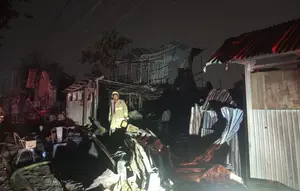 Kebakaran Lapak di Jakbar, Warga Sempat Dengar Suara Ledakan