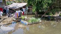 Banjir rob terjadi di Cilacap, Jawa Tengah. (Foto: Liputan6.com/BPBD Cilacap)