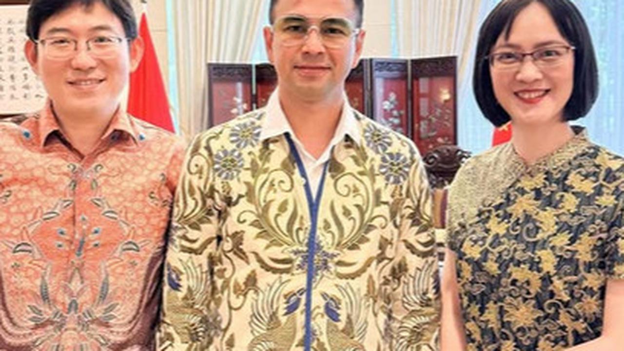 Raffi Ahmad Bertemu Duta Besar Tiongkok Untuk Indonesia, Sampaikan Inisiatif Pengembangan Generasi Muda