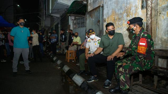 Pastikan Penerapan Prokes, Bobby Nasution Tinjau Langsung Kesawan City Walk